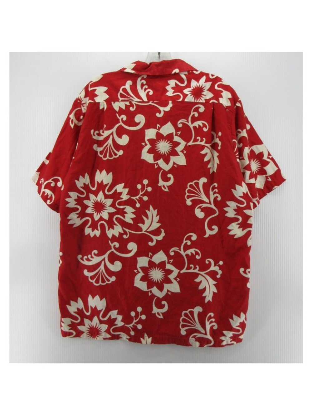 VTG Polynesian Bazaar Shirt Large 60s 70s Hawaiian Loop Collar Waikiki - Picture 9 of 12